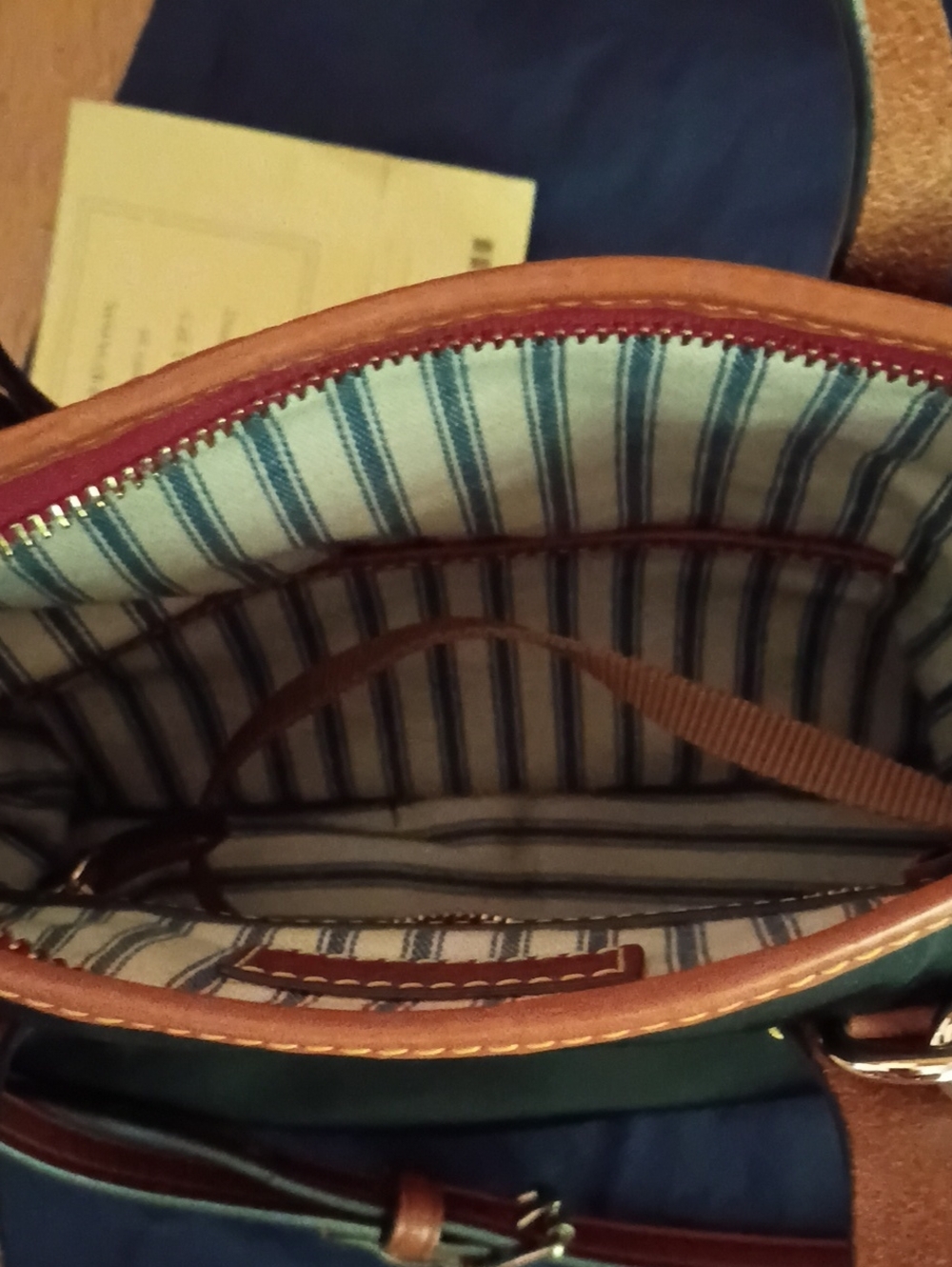Dooney And Bourke Nylon Small Handle Tote - Picture 7 of 9